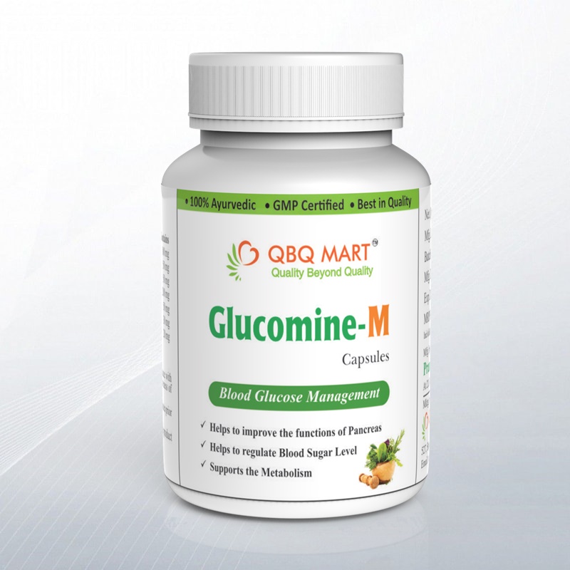 Glucomine-M Capsules with Free Diet Chart